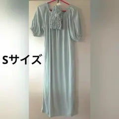 【Sサイズ】GU ミント2WAYラウンジワンピース ヘアバンド セット — image 1