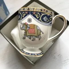 未使用 箱あり ウェッジウッド ブルーエレファント マグカップ （リー） — image 1