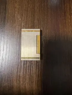 S.T. Dupont ライター 本体 シルバー ゴールド — image 1