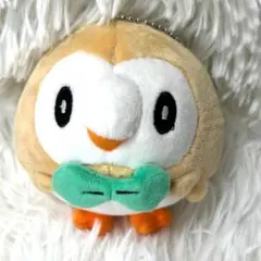 ポケモンセンター限定 モクロー マスコットキーホルダー ボールチェーン — image 1