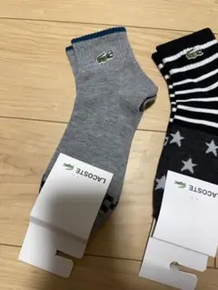 LACOSTE ラコステ メンズソックス 4足セット 25~27cm — image 1