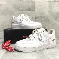Supreme ×Nike AirForce 1 Low White 27.5 — image 1