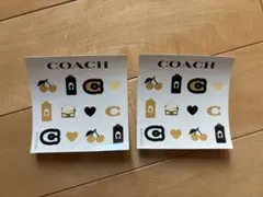 COACH ステッカー 2枚セット 非売品 シール 新品未使用 キャンペーン限定 — image 1