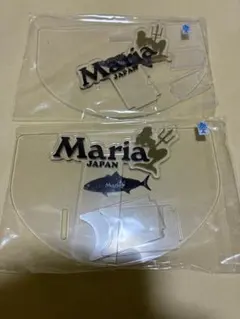 新品　2026釣りフェス限定　マリア　ルアースタンド　大小2セット — image 1