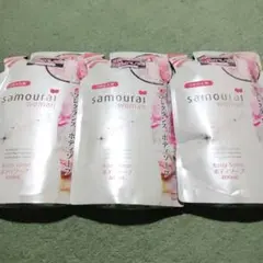 サムライウーマン　ボディソープ400ml×3袋　つめかえ用　天然保湿成分 — image 1