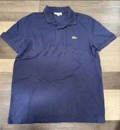LACOSTE ネイビー ポロシャツ US M — image 1