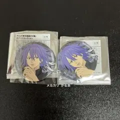 斉木楠雄のΨ難　鳥束零太　缶バッジ　メディコスPOPUPショップ 特攻服ver — image 1