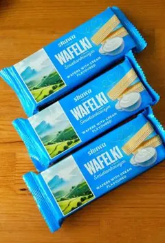 Skawa WAFELKI クリームウエハース 3袋セット — image 1