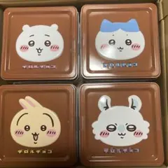 ちいかわ チロル缶 4個セット フルコンプリート — image 1