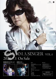 Toshl IM A SINGER VOL.4 B2 告知ポスター — image 1
