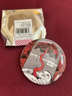 伊藤潤二 うずまき ギョ ブラインド缶バッジ — image 1