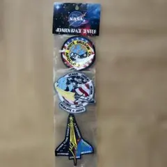 NASA ジョンソン宇宙センター ワッペン 3枚セット — image 1