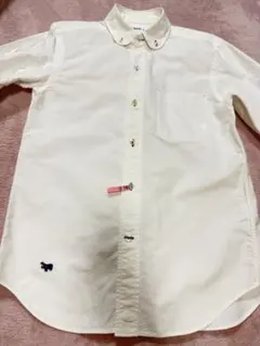 今月で取り下げます s&nd セカンド カラフル シャツ 長袖 ホワイト — image 1