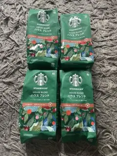 Starbucks House Blend コーヒー粉 140g 4袋セット — image 1