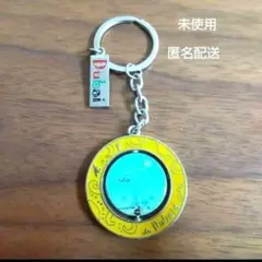 未使用　ドバイ　キーリング　キーホルダー　グリーン　イエロー　dubai — image 1