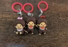 モンチッチ ミニチュアチャーム 3個セット — image 1
