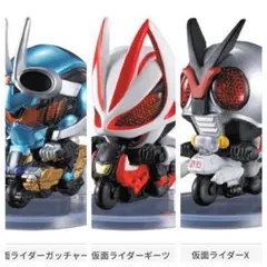 アクションライド 仮面ライダー5 ガチャ　仮面ライダーX、ギーツ、ガッチャード — image 1