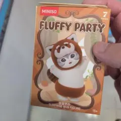 MINISO Fluffy Party モフサンド　うさにゃん フィギュア — image 1