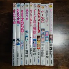 【10冊セット】 スタジオジブリ絵本 セット 徳間書店 宮崎駿 — image 1