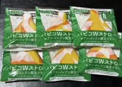グリコ　パピコWストロー 6個 セブン-イレブン限定 — image 1