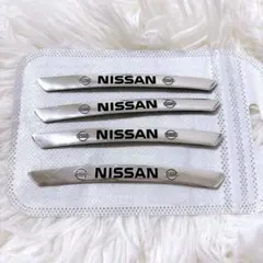 訳あり新品‼️ NISSAN ステッカー シルバー タイヤ ホイール 4個 — image 1