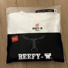 Hanes BEEFY-T クルーネックTシャツ ホワイト Mサイズ — image 1