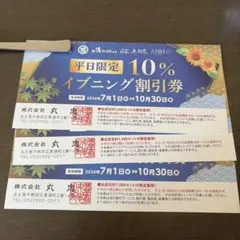 海鮮寿司 魚忠 割引券 6枚セット — image 1