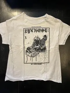 ZYANOSE / Tシャツ 襟袖裾カットオフ Lサイズくらい — image 1