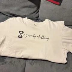 8 e greedy clothing Tシャツ ホワイト M — image 1
