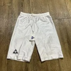 新品 タグ付 ルコック インナータイツ ホワイト Mサイズ — image 1
