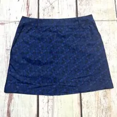 【美品】St ANDREWS ゴルフスカート ネイビー 総柄 Mサイズ — image 1