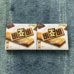 【即日発送】韓国 オリオン ビチョビ チョコレートビスケット 2箱セット — image 1
