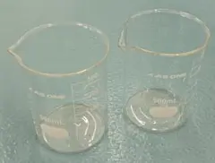 AS ONE トールビーカー 500mL 2個セット — image 1