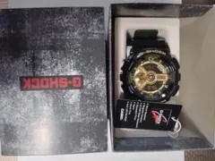G-SHOCK GA-100GB-1AER 未使用 ブラック ゴールド 箱付き — image 1