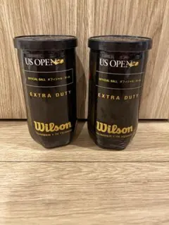 【新品未開封】Wilson US OPEN テニスボール 2缶セット — image 1