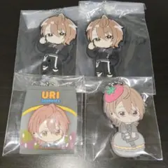 カラフルピーチ　うり　1番クジ　ラバーチャーム×2 — image 1