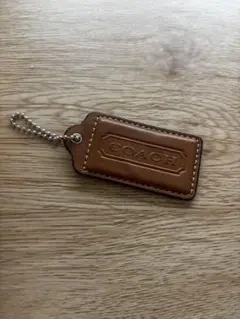 COACH コーチ バッグチャーム キーホルダー ブラウン — image 1