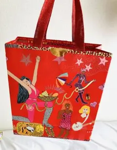 《美品》激レア品！MECCA鮮やかキラキラデザインのショッパー — image 1