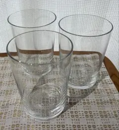 ★訳アリお値下げ品★ボデガ500ml(強化ガラス製クリアタンブラー)＊新品3個 — image 1