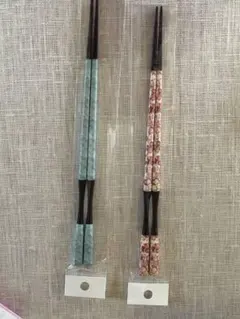 ペア箸 2膳セット 和柄デザイン　福井クラフト — image 1