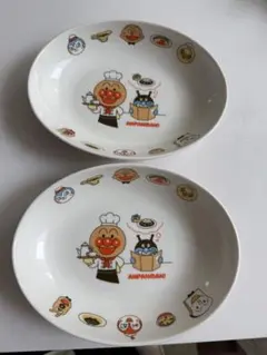 アンパンマン　カレー皿　2つセット — image 1