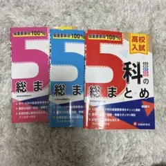 5科の総まとめシーリーズ　3冊 — image 1