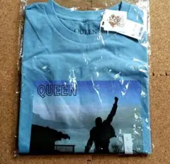 QUEEN Tシャツ ライトブルー Lサイズ — image 1