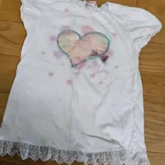 メゾピアノ130 Tシャツ ハート — image 1