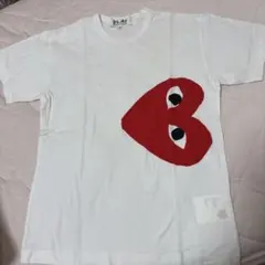 PLAY COMME des GARÇONS Tシャツ ホワイト M — image 1