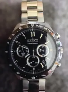 【美品・正常稼働】SEIKO SBTR021 クロノグラフ ブレス訳あり — image 1