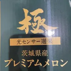 276糖度18度以上！茨城県旭村産プレミアムメロン極クインシー3L1箱4玉入 — image 1
