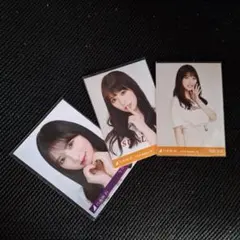 与田祐希 2020年 写真カード 3枚セット — image 1