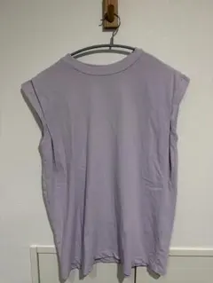 Mila Owen 肩タックノースTシャツ ラベンダー — image 1