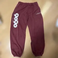 9090 OG Logo Patched Sweat Pants ワインレッド — image 1